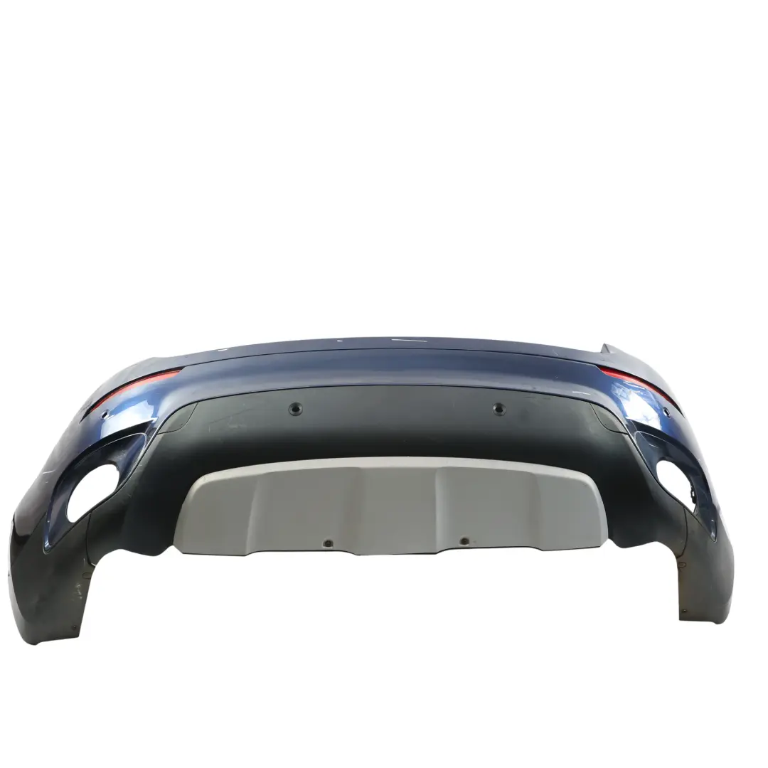 Bumper Trim Panel Tiefseeblau Deep Sea Blue Metallic - A76 to BMW X6 E71 Rear with Part number 2147603 BMW X6 E71 Rear Bumper Trim Panel Tiefseeblau Deep Sea Blue Metallic - A76 - SKU 2147603-DSB - Part number 2147603