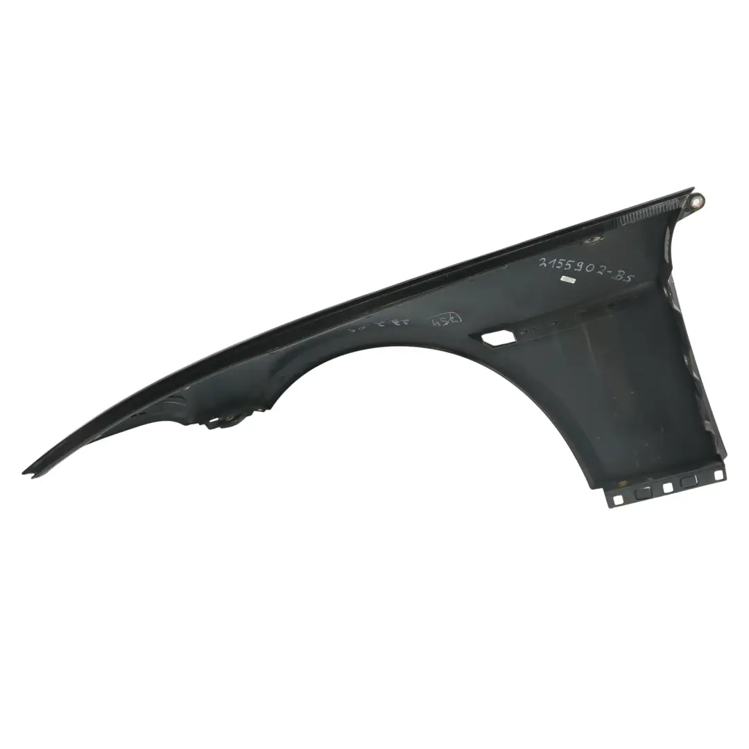BMW E63 E64 Błotnik Przedni Prawy Black Sapphire Czarny Metalik - 475 - SKU 2155902-BS1 - Numer Części 2155902