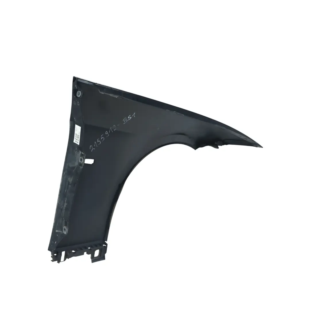 BMW E92 E93 Błotnik Lewy Przedni Black Sapphire Czarny Metalik - 475 - SKU 2155919-BS1 - Numer Części 2155919