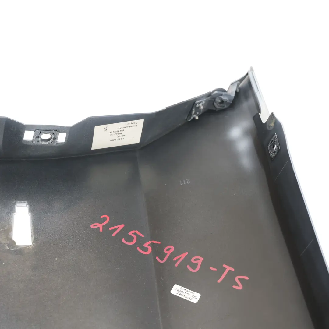 Side Panel Fender Wing Front Left N/S Titansilber Silver Metallic - 354 to BMW E92 with Part number 2155919 BMW E92 Side Panel Fender Wing Front Left N/S Titansilber Silver Metallic - 354 - SKU 2155919-TS - Part number 2155919