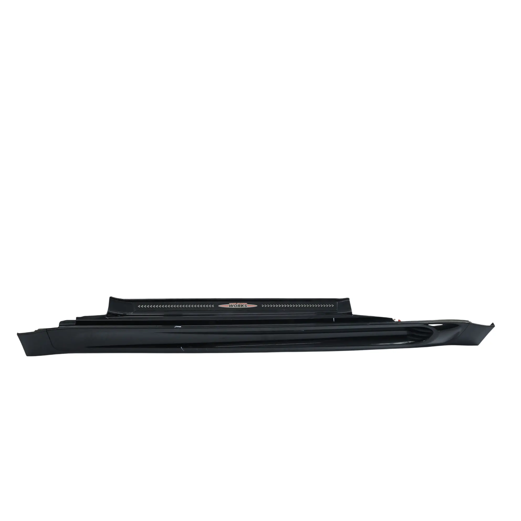 Mini R56 R57 Side Skirt JCW Door Sill Trim Left N/S Midnight Black Metallic A94