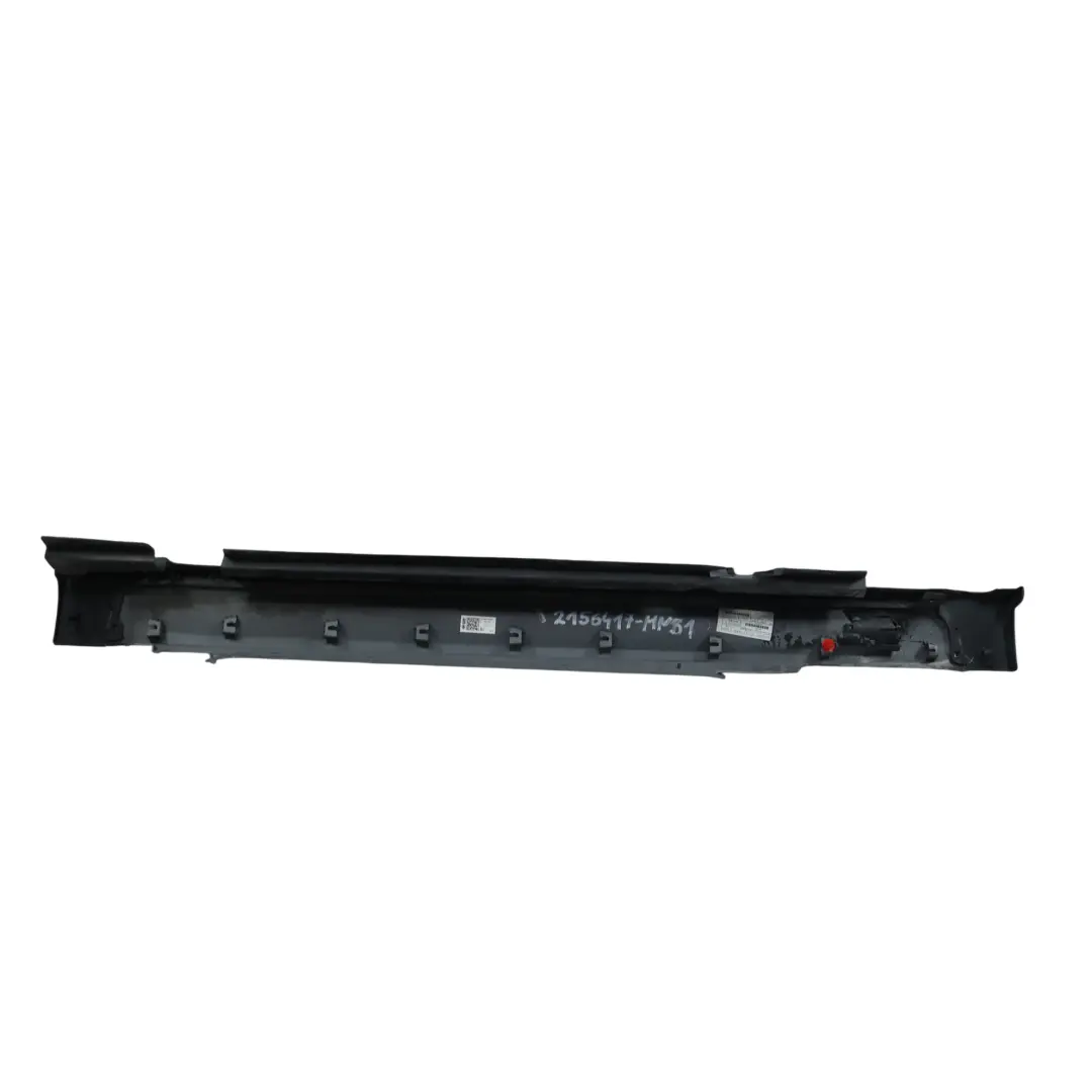 Mini R56 R57 Side Skirt JCW Door Sill Trim Left N/S Midnight Black Metallic A94 - SKU 2156417-MNB1 - Part number 2156417