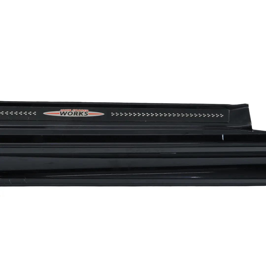 Mini R56 R57 Side Skirt JCW Door Sill Trim Left N/S Midnight Black Metallic A94 - SKU 2156417-MNB1 - Part number 2156417