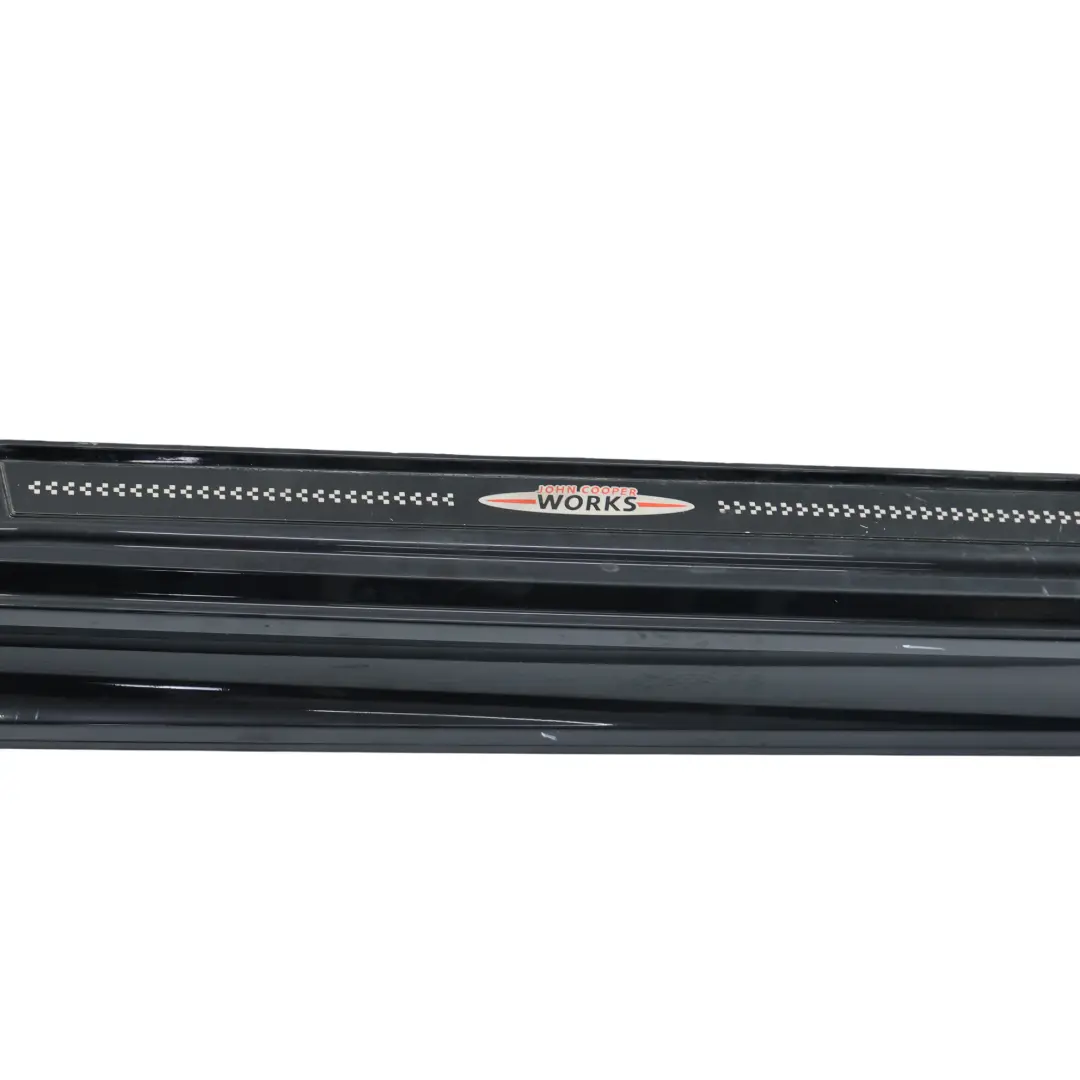 Mini R56 R57 JCW Sill Skirt Side Trim Right Door O/S Midnight Black - A94 - SKU 2156418-MNB - Part number 2156418