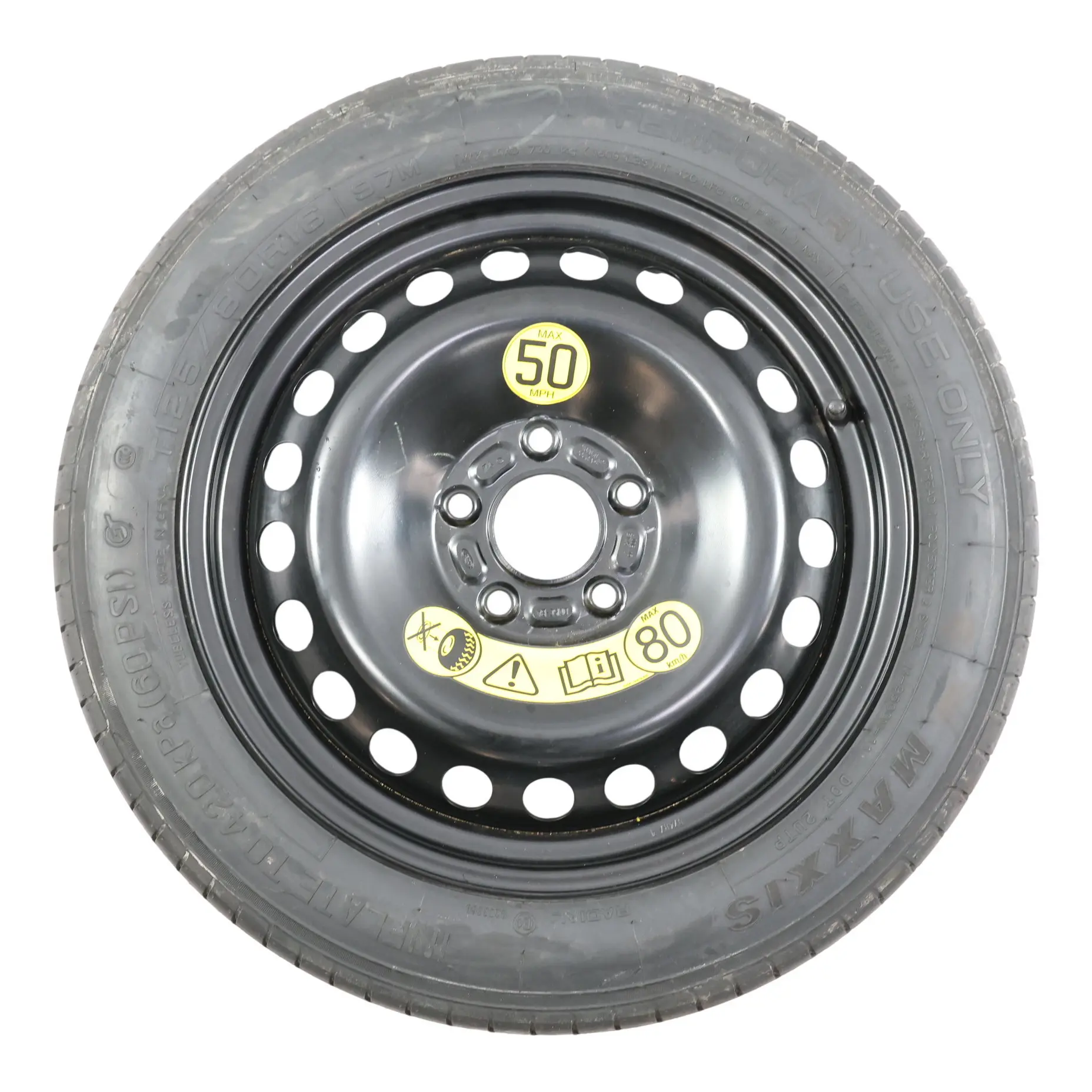 Ford Focus Mk3 Rueda Repuesto Acero Maxxis Neumático 16" 125/90 2160848