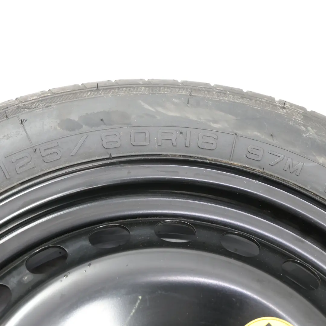 Ford Focus Mk3 Ruota Scorta Acciaio Maxxis 16" 125/90 - SKU 2160848-2 - Numero di parte 2160848