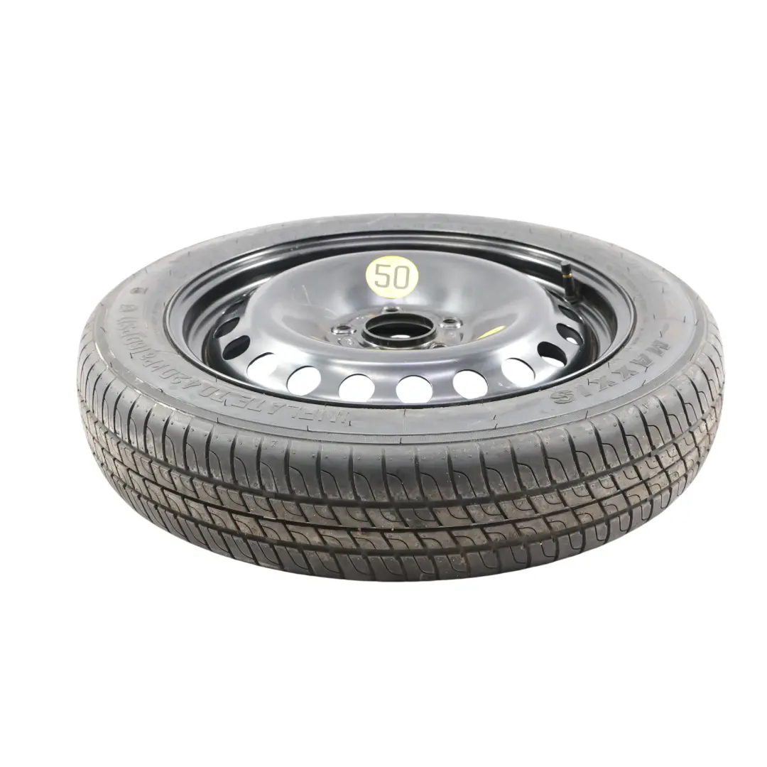 Mk3 Steel Spare Wheel Space Saver Maxxis Tyre 16" 125/90 to Ford Focus with Part number 2160848 Ford Focus Mk3 Steel Spare Wheel Space Saver Maxxis Tyre 16" 125/90 - SKU 2160848-2 - Part number 2160848