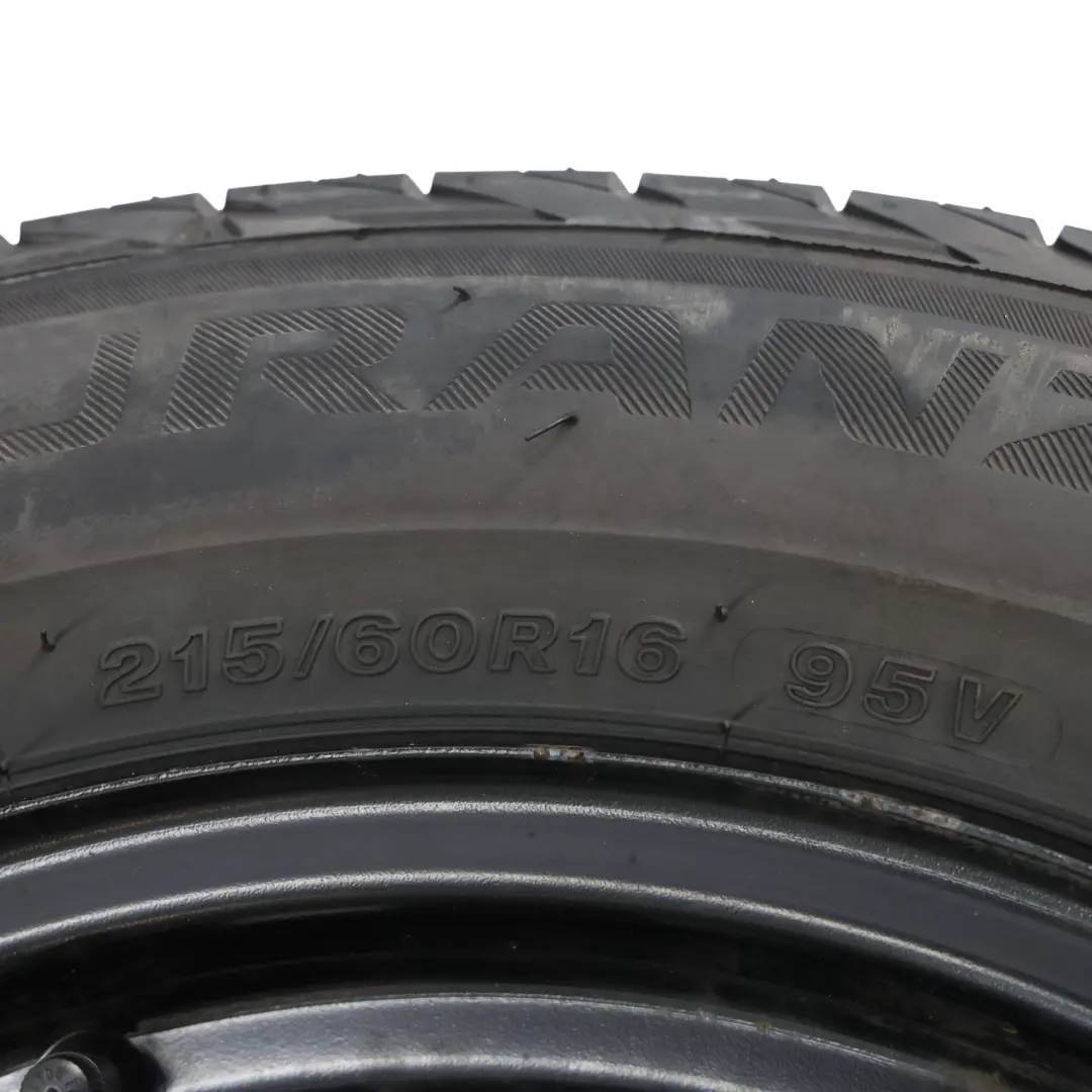Ford Mondeo Galaxy S-Max Focus 16" Roue Secours Pneu Bridgestone 215/60 DM5C-AA - SKU 2160849 - Numéro de pièce 2160849