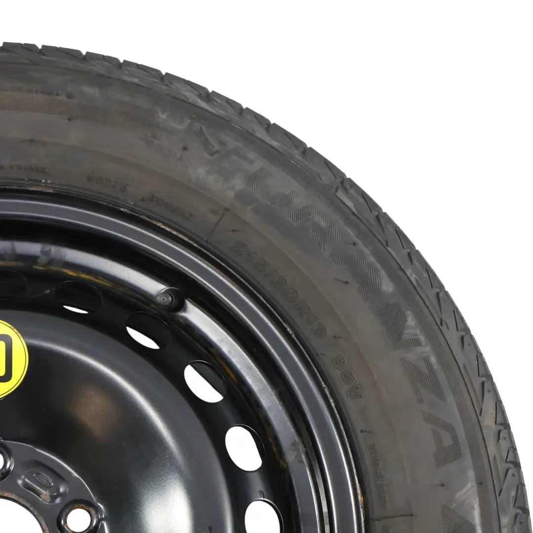 16" Ruota Scorta Bridgestone Pneumatico 215/60 DM per Ford Mondeo Galaxy S-Max Focus con numero di parte 2160849 Ford Mondeo Galaxy S-Max Focus 16" Ruota Scorta Bridgestone Pneumatico 215/60 DM - SKU 2160849 - Numero di parte 2160849
