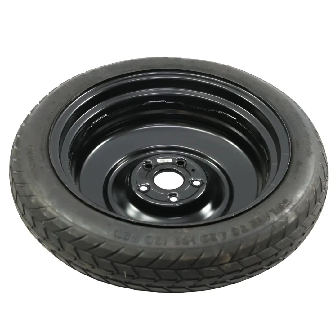 Mk1 Space Saver Spare Wheel 17" BFGoodrich 125/70 to Toyota Auris with Part number 2170602 Toyota Auris Mk1 Space Saver Spare Wheel 17" BFGoodrich 125/70 - SKU 2170602 - Part number 2170602