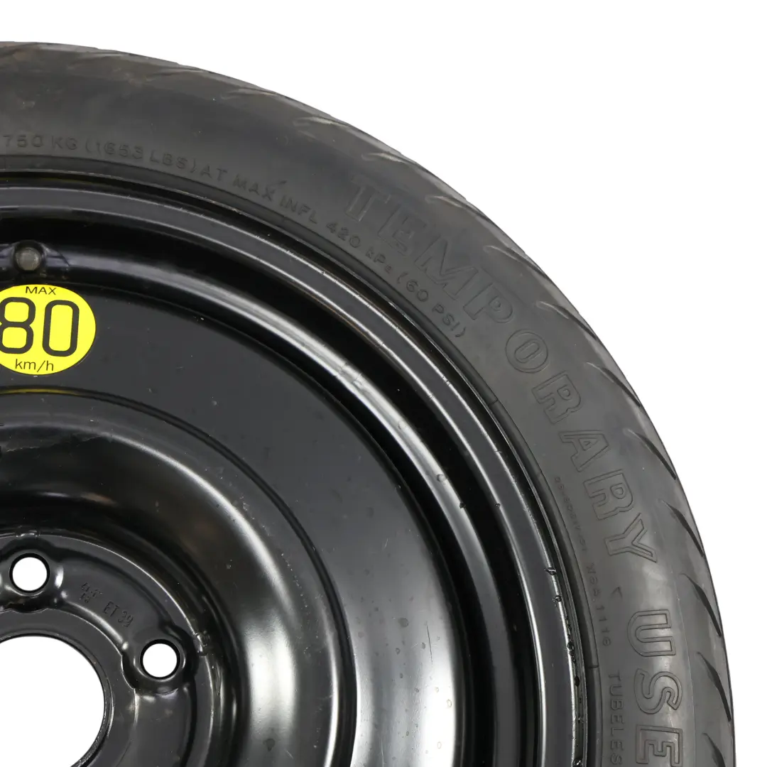 Toyota Auris Mk1 Notrad Reserverad 17" BFGoodrich 125/70 - SKU 2170602 - Teilenummer 2170602
