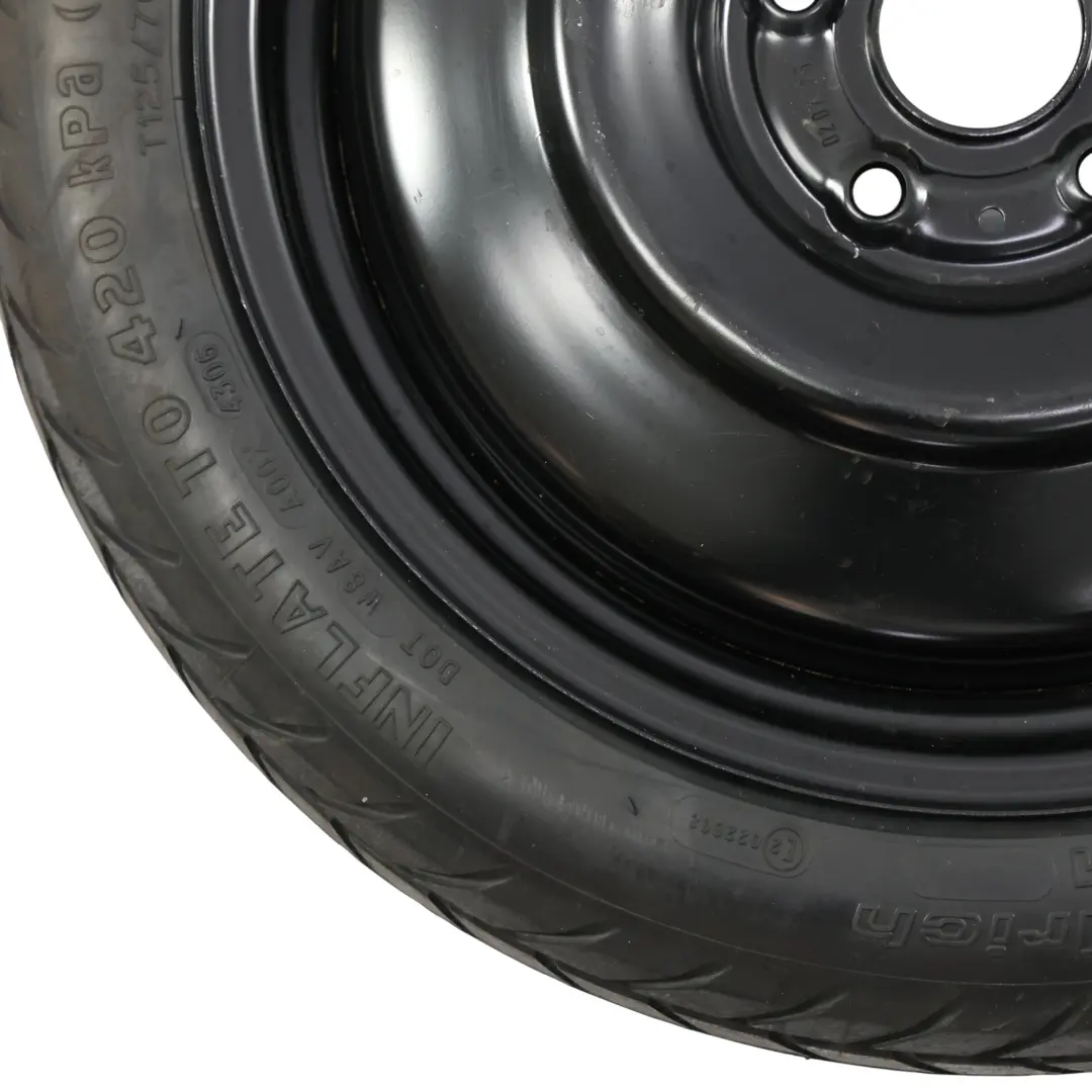 Toyota Auris Mk1 Roue de Secours Galette 17" BFGoodrich 125/70 - SKU 2170602 - Numéro de pièce 2170602