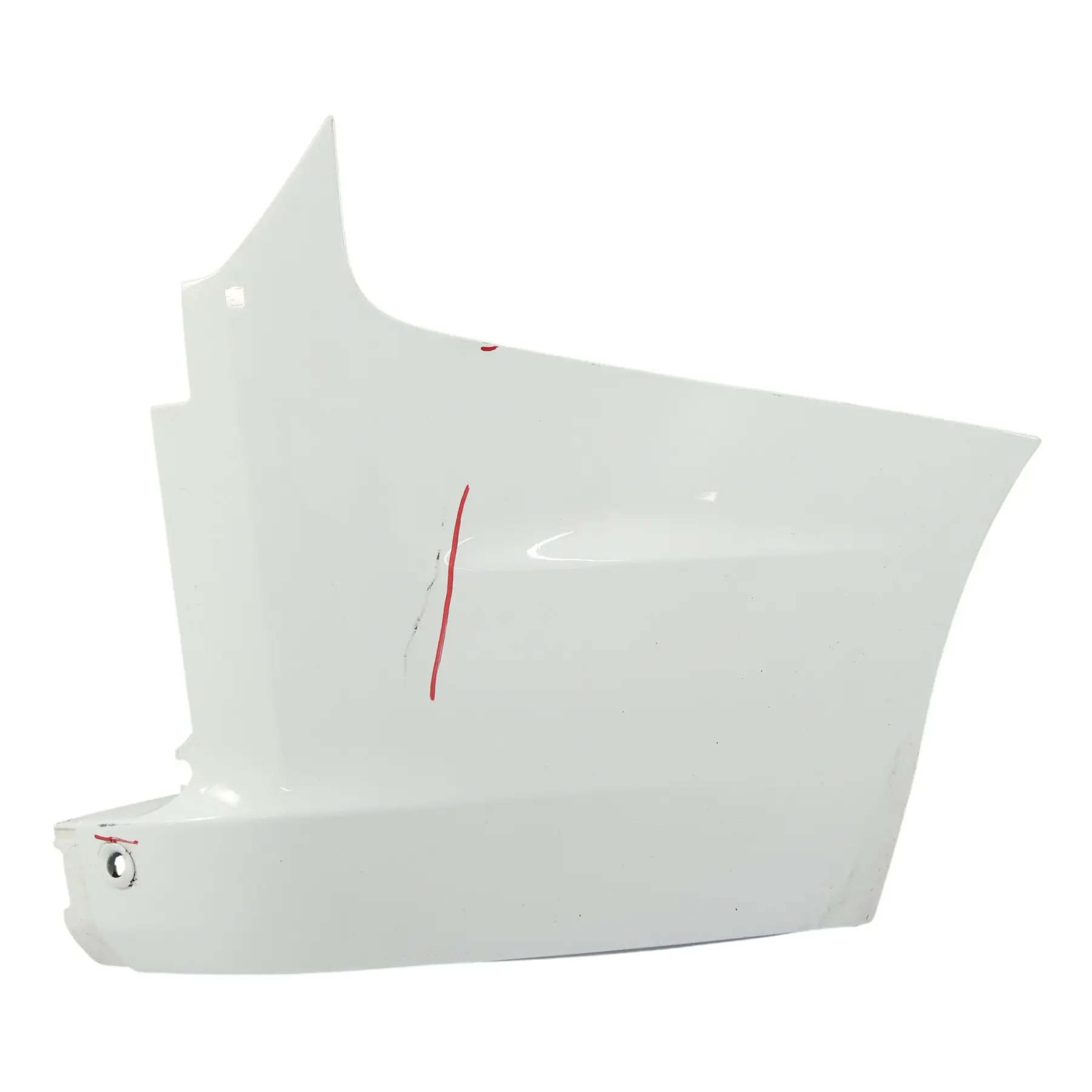 Ford Transit Custom Rear Bumper Corner Edge Trim Right O/S Frozen White - Z2