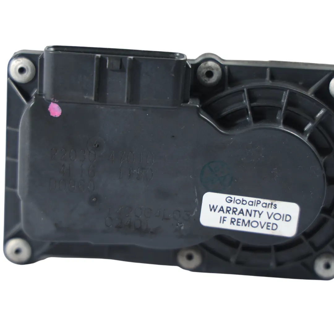 Throttle Body Engine Air Intake Control 1.3 Petrol to Toyota Yaris P9 with Part number 2203047010 Toyota Yaris P9 Throttle Body Engine Air Intake Control 1.3 Petrol - SKU 2203047010 - Part number 2203047010