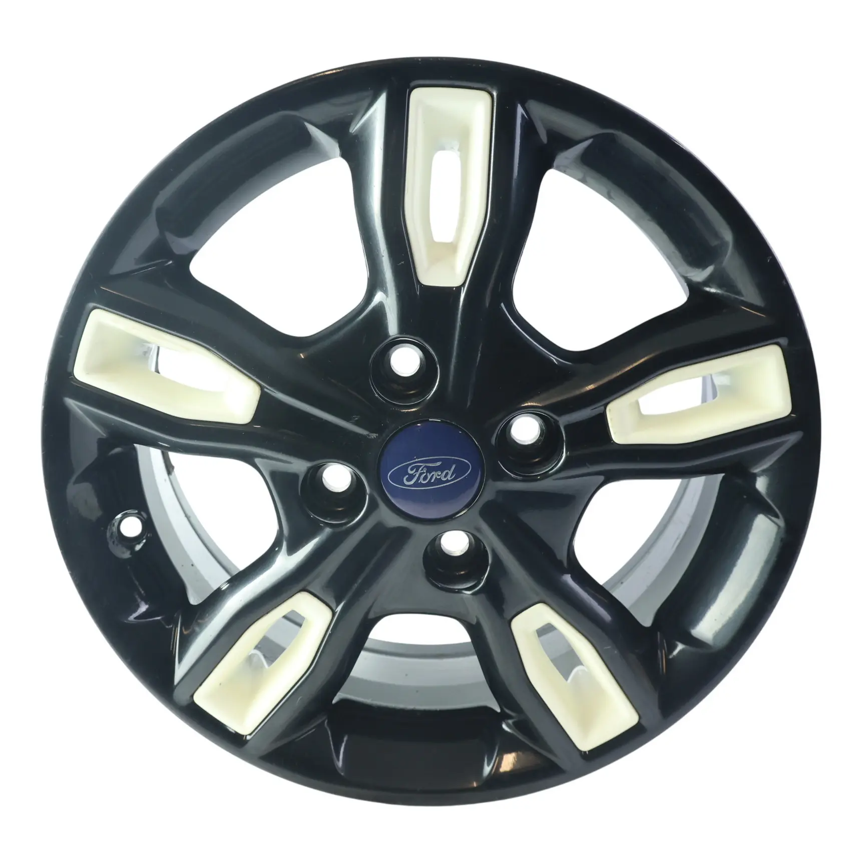 Ford Fiesta Mk7 Jante Alliage 15" 6J ET:47.5 Noir E1BJ-1007-CA