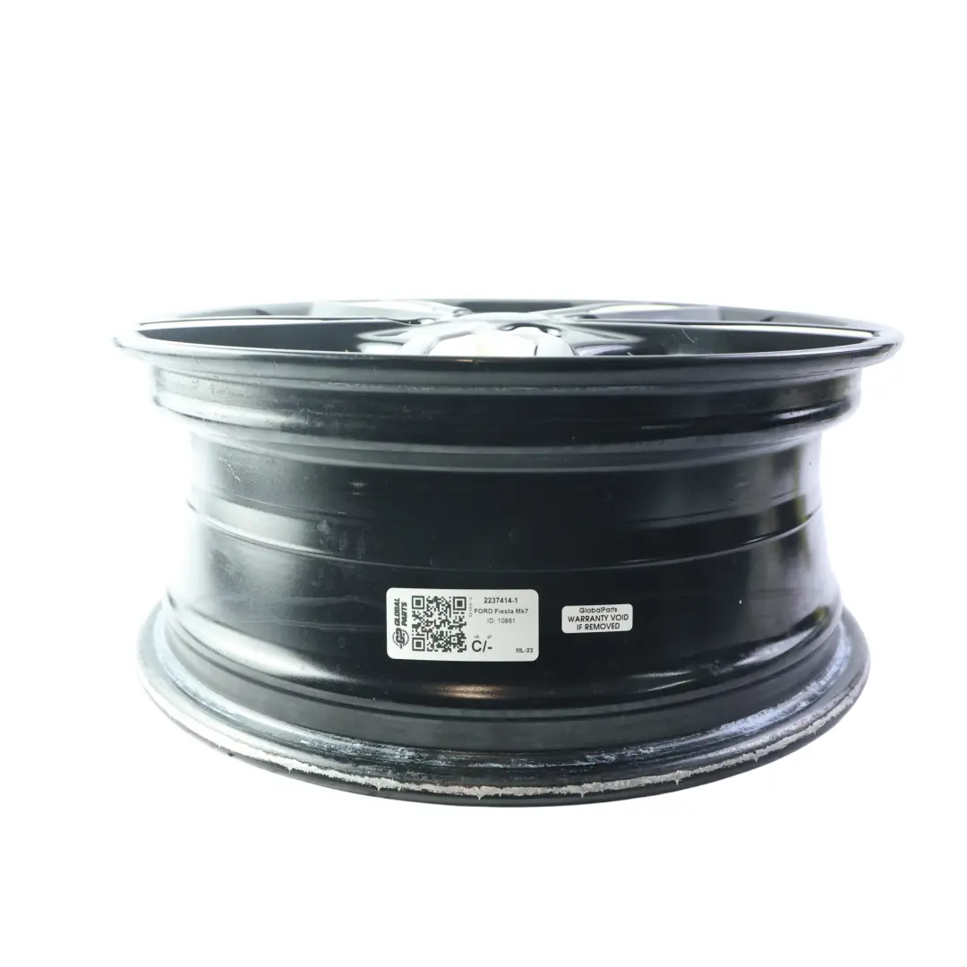 Alloy Wheel Rim 15" 6J ET:47,5 Black E1BJ-1007-CA to Ford Fiesta Mk7 with Part number 2237414 Ford Fiesta Mk7 Alloy Wheel Rim 15" 6J ET:47,5 Black E1BJ-1007-CA - SKU 2237414-1 - Part number 2237414