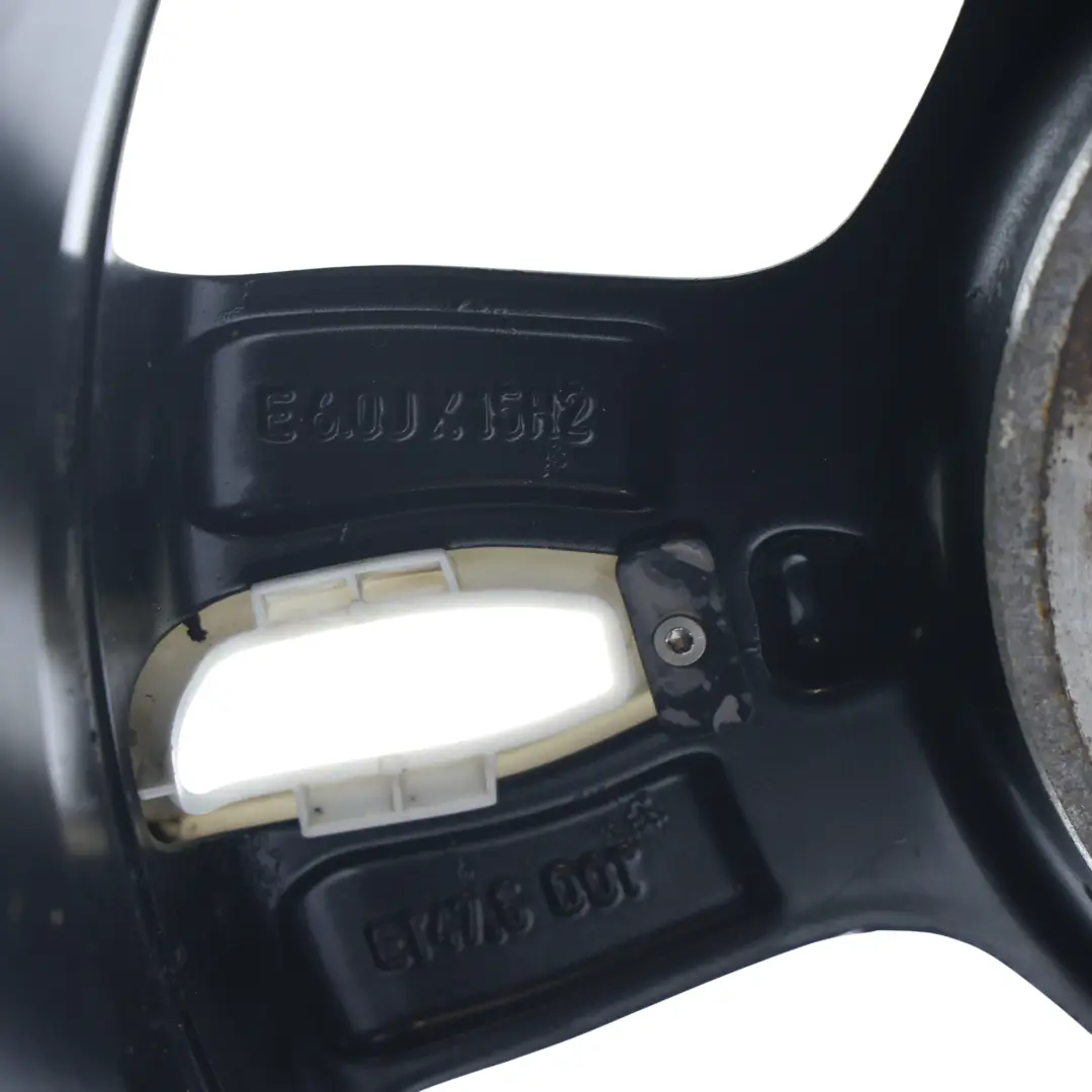 Alufelge 15" 6J ET:47,5 Schwarz E1BJ-1007-CA für Ford Fiesta Mk7 mit Teilenummer 2237414 Ford Fiesta Mk7 Alufelge 15" 6J ET:47,5 Schwarz E1BJ-1007-CA - SKU 2237414-1 - Teilenummer 2237414