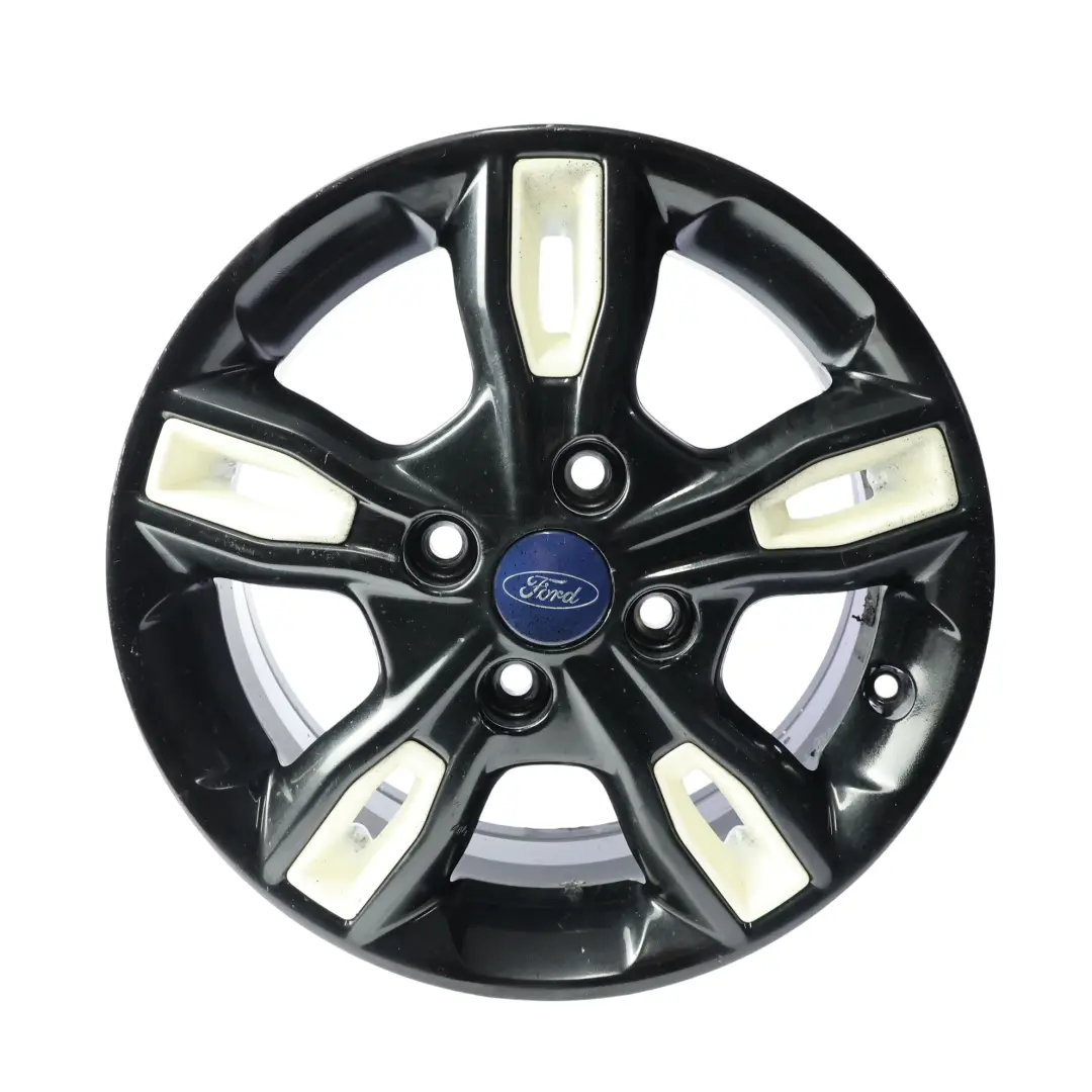 Felga Aluminiowa Czarna 15" 6J ET:47,5 E1BJ-1007-CA do Ford Fiesta Mk7 o numerze 2237414 Ford Fiesta Mk7 Felga Aluminiowa Czarna 15" 6J ET:47,5 E1BJ-1007-CA - SKU 2237414-BLK2 - Numer Części 2237414