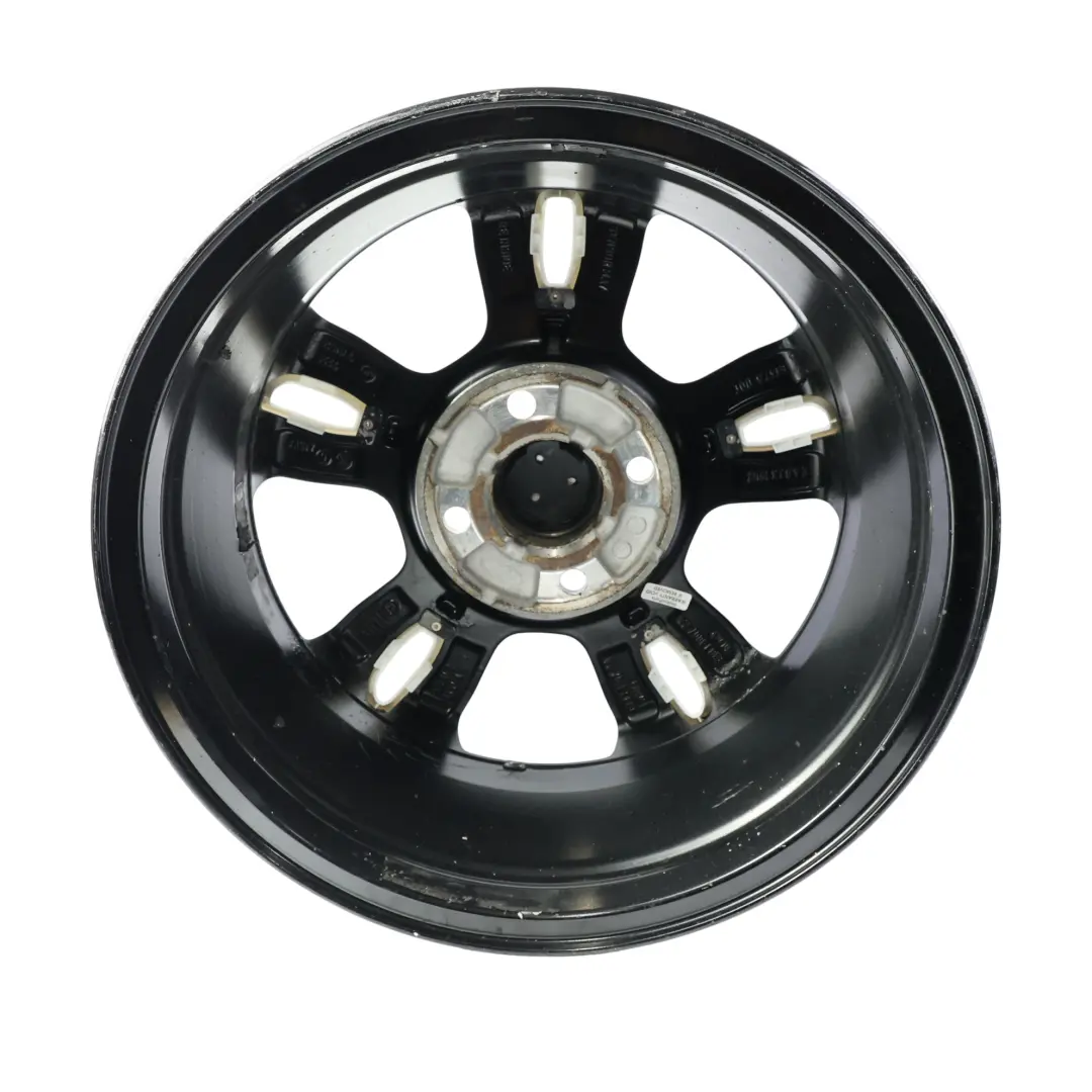 Ford Fiesta Mk7 Llanta Aleación Negro 15" 6J ET:47,5 E1BJ-1007-CA - SKU 2237414-BLK2 - Número de pieza 2237414