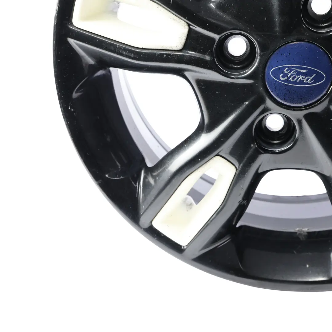 Ford Fiesta Mk7 Llanta Aleación Negro 15" 6J ET:47,5 E1BJ-1007-CA - SKU 2237414-BLK2 - Número de pieza 2237414