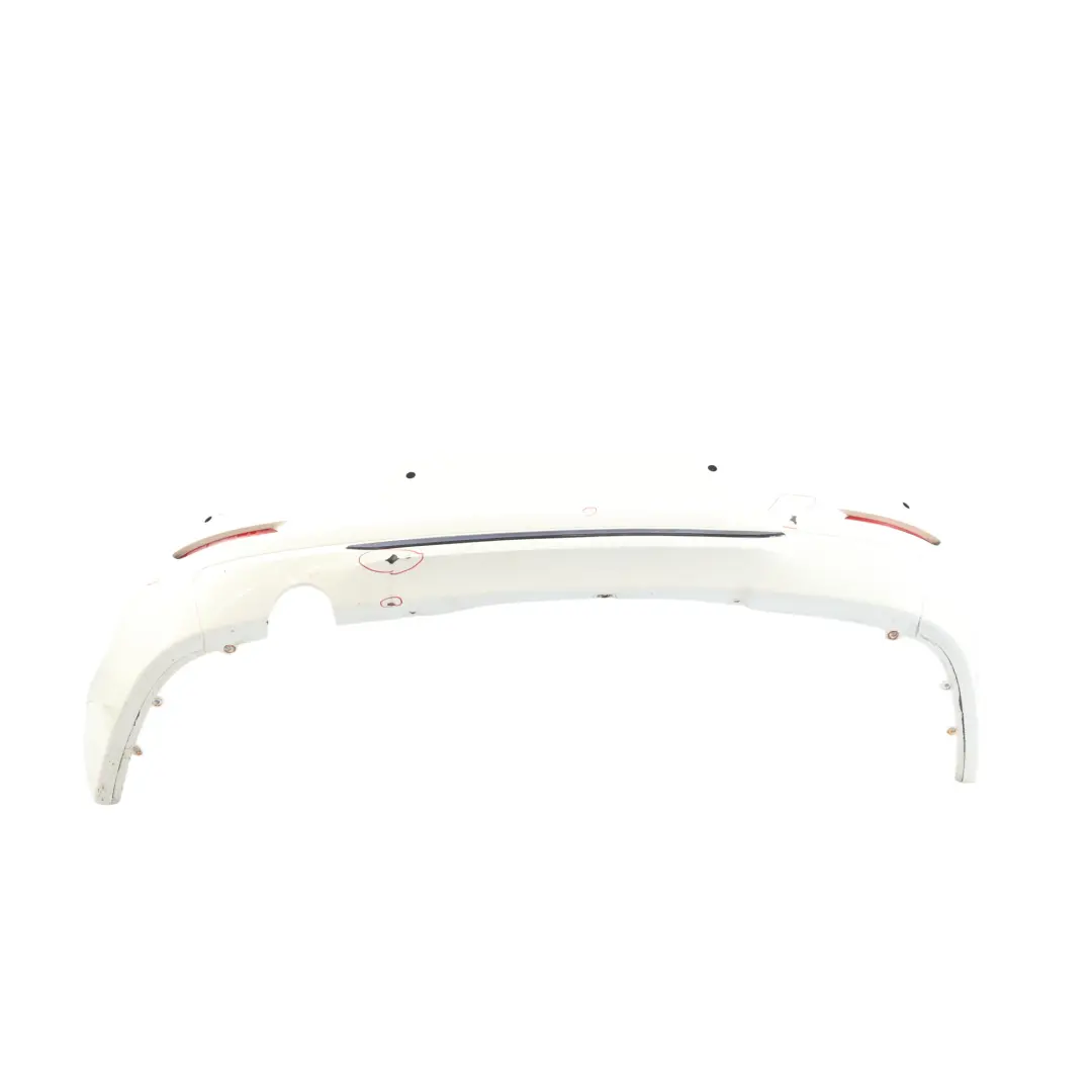 BMW F30 Rear Bumper Trim Panel PDC Covering Alpinweiss Alpine White 3 - 300 - SKU 2239993-AW - Part number 2239993