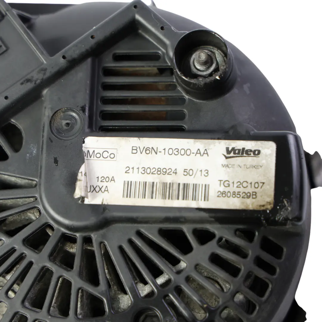 Mk3 Alternator 120A 1.6 EcoBoost BV6N-10300-AA do Ford Fiesta Mk7 Focus o numerze 2321615 Ford Fiesta Mk7 Focus Mk3 Alternator 120A 1.6 EcoBoost BV6N-10300-AA - SKU 2321615-1 - Numer Części 2321615