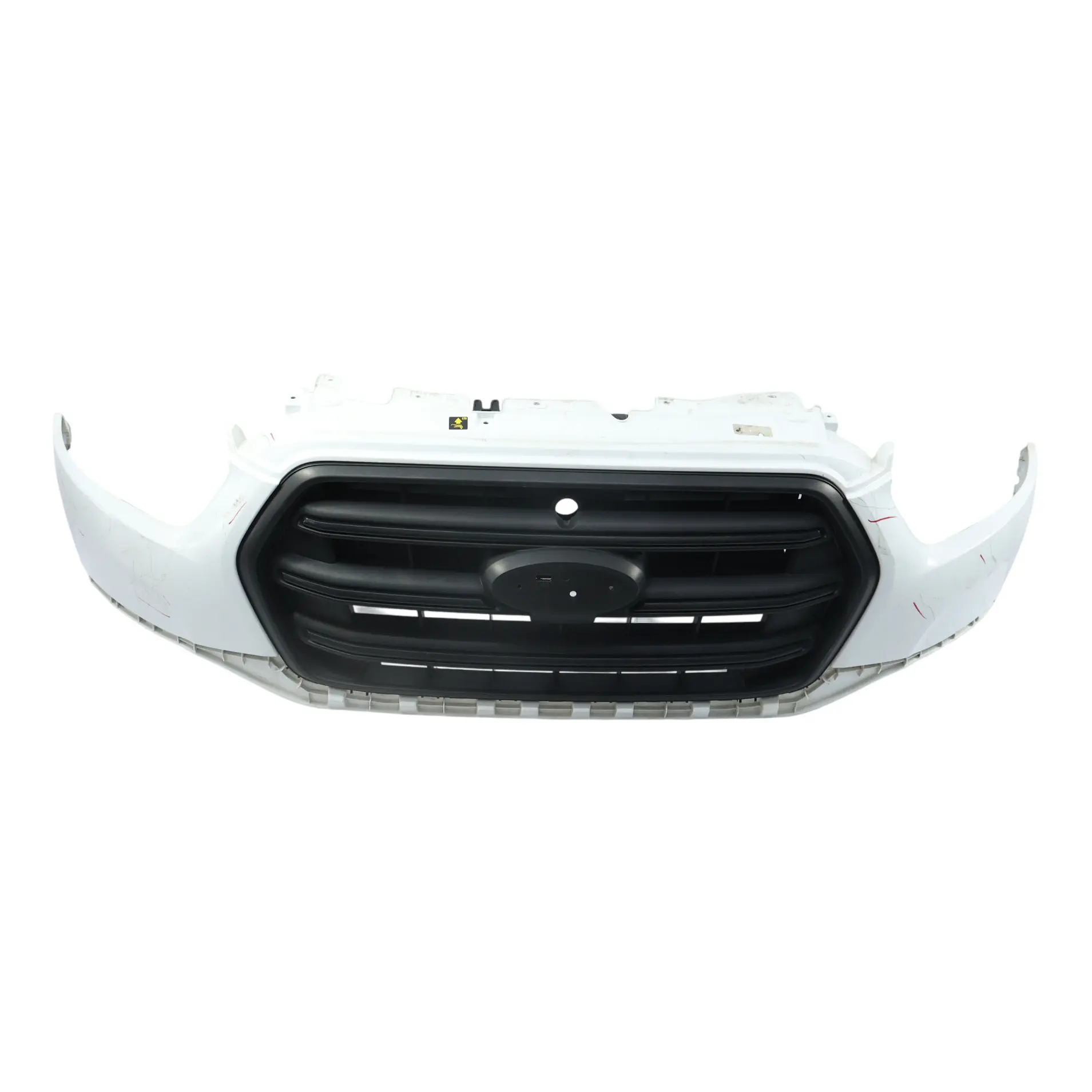 Ford Transit Mk8 Front Bumper Upper Trim Panel Covering Frozen White - Z2