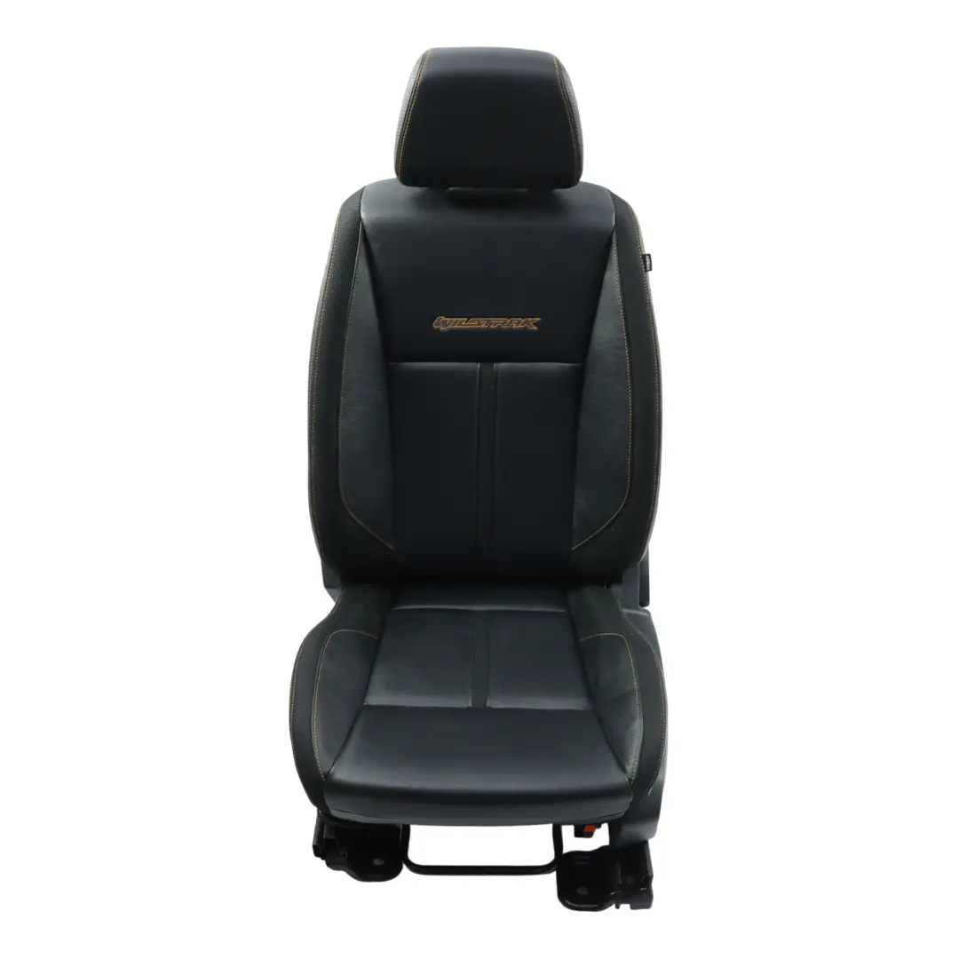 Mk6 Front Seat Left N/S Cloth Leather Mettle Ebony Black to Ford Ranger Wildtrak with Part number 2398726 Ford Ranger Wildtrak Mk6 Front Seat Left N/S Cloth Leather Mettle Ebony Black - SKU RHD-2398726 - Part number 2398726