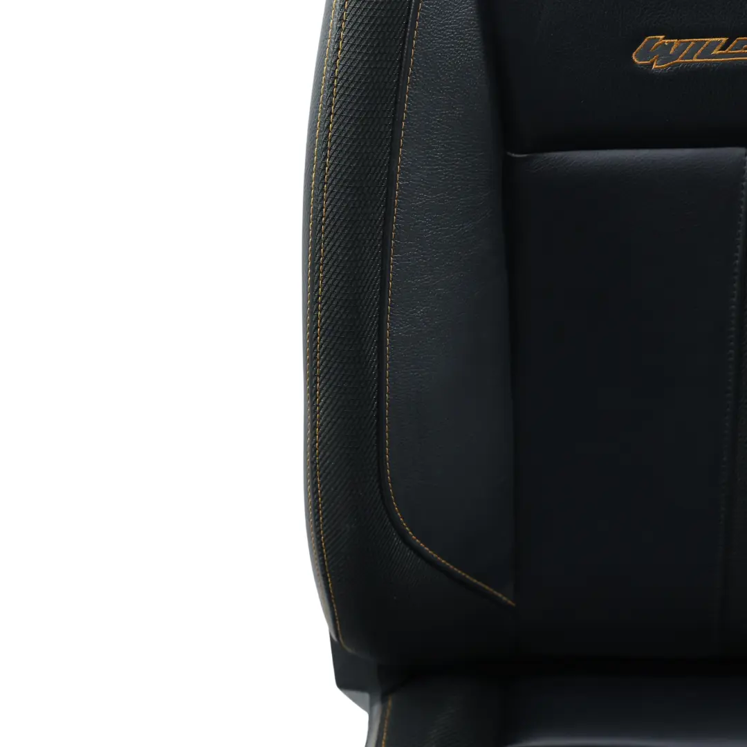 Mk6 Front Seat Left N/S Cloth Leather Mettle Ebony Black to Ford Ranger Wildtrak with Part number 2398726 Ford Ranger Wildtrak Mk6 Front Seat Left N/S Cloth Leather Mettle Ebony Black - SKU RHD-2398726 - Part number 2398726