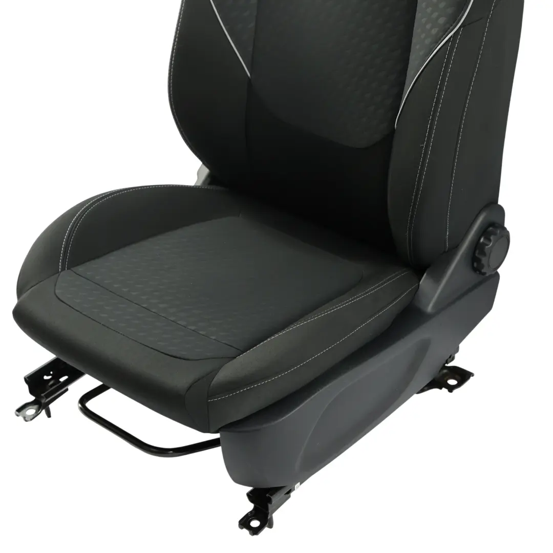Mk8 Front Seat Left N/S Cloth Fabric Domo Dynamo Ebony to Ford Fiesta with Part number 2399539 Ford Fiesta Mk8 Front Seat Left N/S Cloth Fabric Domo Dynamo Ebony - SKU 2399539 - Part number 2399539