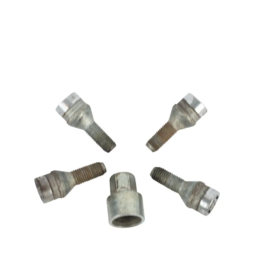 BMW E60 E84 E87 E90 Śruby 4 Szt Czarne Zabezpieczające Z Adapterem - SKU 2453959-7 - Numer Części 2453959