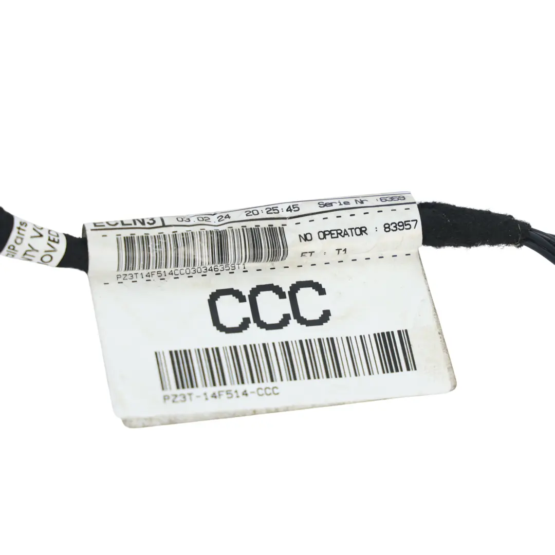 Ford Transit Custom Diesel Door Wiring Loom Rear Right O/S - SKU 2714043 - Part number PZ3T-14F514-CCC