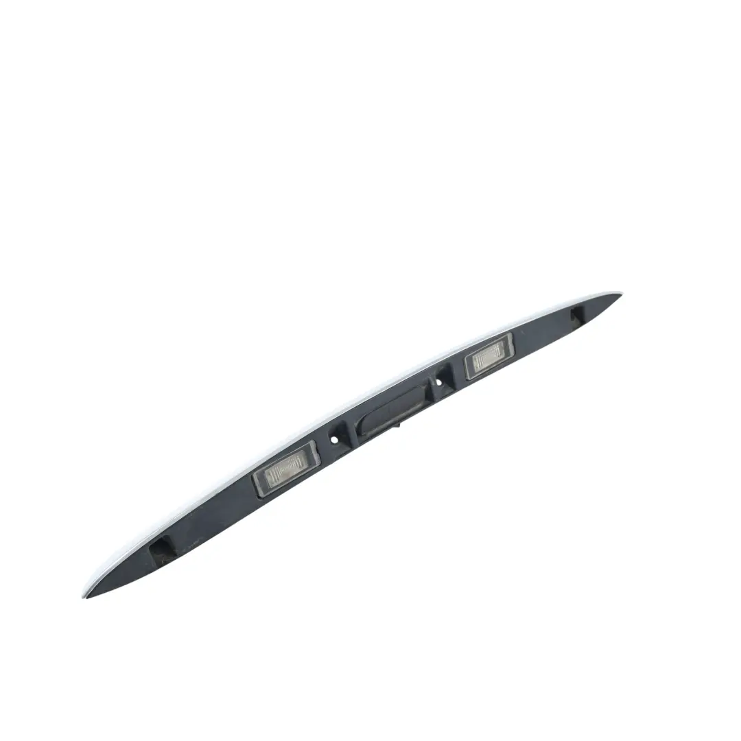 Trunk Lid Tailgate Grip Handle Trim Strip Moulding Silver to Mini R56 Rear with Part number 2753602 Mini R56 Rear Trunk Lid Tailgate Grip Handle Trim Strip Moulding Silver - SKU 2753602-1 - Part number 2753602