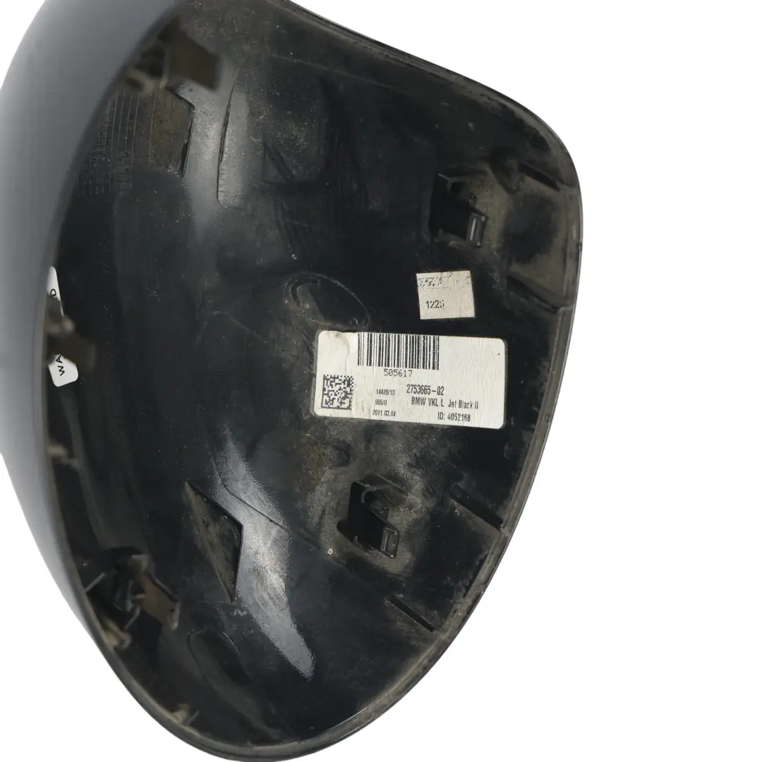 Cap Casing Left Wing Mirror N/S Black to Mini Cooper R55 R56 R57 R58 R59 Cover with Part number 2754913 Mini Cooper R55 R56 R57 R58 R59 Cover Cap Casing Left Wing Mirror N/S Black - SKU 2754913-BLK - Part number 2754913