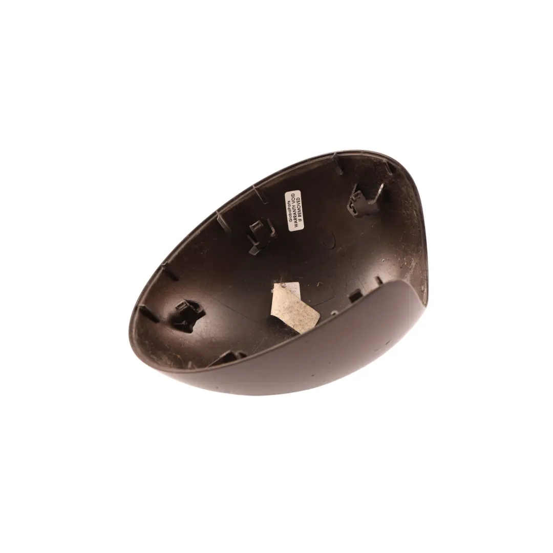 Cap Left Wing Mirror N/S Hot Chocolate-A88 to Mini Cooper R55 R56 R57 R58 R59 Cover with Part number 2754913 Mini Cooper R55 R56 R57 R58 R59 Cover Cap Left Wing Mirror N/S Hot Chocolate-A88 - SKU 2754913-CHOCO - Part number 2754913