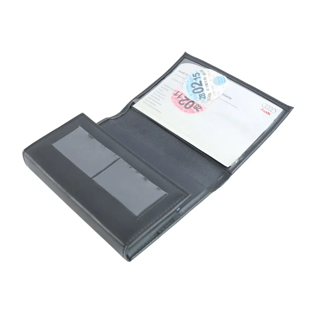 Audi A3 8P Owner's Handbook Book Instructions Manual Case Wallet - SKU 2755618P1 - Part number 2755618P1