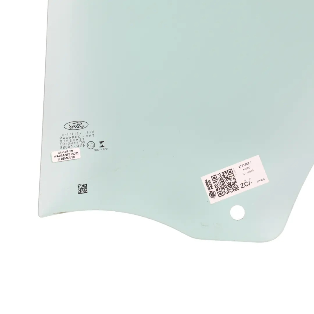 Mk8 Front Door Window Glass Glazing Right O/S KK31-V21410-AD to Ford Transit with Part number 2771787 Ford Transit Mk8 Front Door Window Glass Glazing Right O/S KK31-V21410-AD - SKU 2771787-1 - Part number 2771787