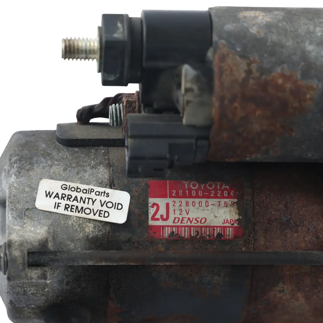 Toyota Celica T 23 Starter Motor Unit Generator Petrol Manual - SKU 2810022040 - Part number 2810022040