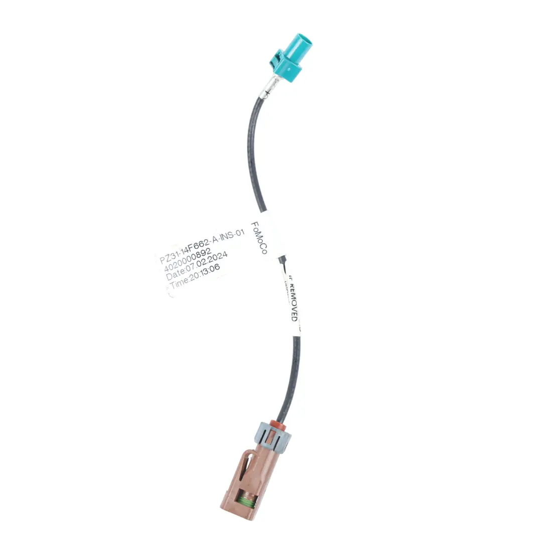Mk2 Camera Equipment Cable Assy PZ31-14F662-AA to Ford Transit Custom with Part number 2828510 Ford Transit Custom Mk2 Camera Equipment Cable Assy PZ31-14F662-AA - SKU 2828510 - Part number 2828510