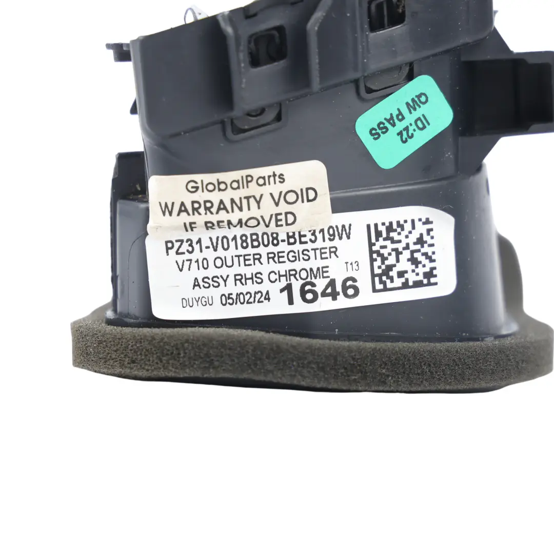 Ford Transit Custom Mk2 Aérateurs Tableau de Bord PZ31-V018B08-BF319W - SKU 2832098 - Numéro de pièce 2832098