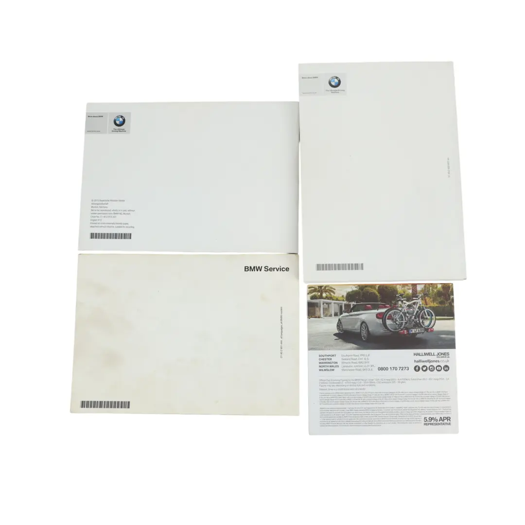 BMW X3 F25 Manuel Utilisateur Carnet Entretien Pochette Étui Set - SKU 2900867 - Numéro de pièce 2900867