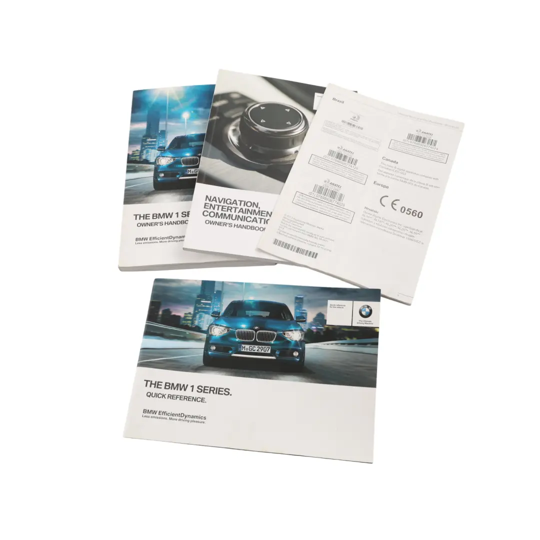BMW F20 F21 Owners Handbook Book Pack Booklet Manual Instruction Case - SKU 2917713 - Part number 2917713