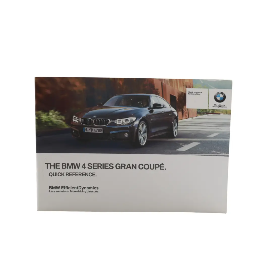 Owner's Handbook Book Booklet Instructions Manual Case Wallet to BMW F36 with Part number 2973943 BMW F36 Owner's Handbook Book Booklet Instructions Manual Case Wallet - SKU 2973943 - Part number 2973943