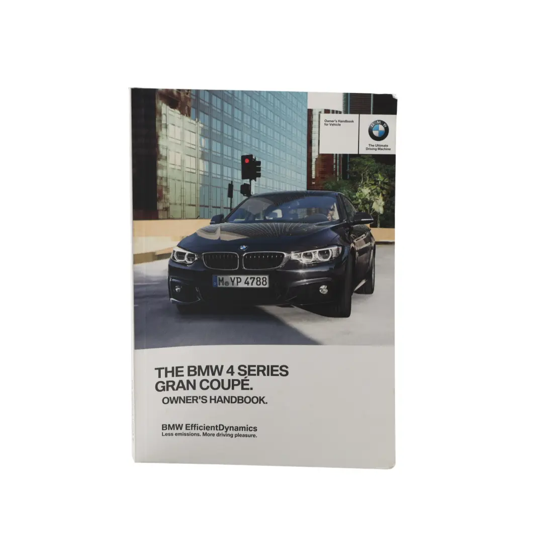 BMW F36 Owner's Handbook Book Booklet Instructions Manual Case Wallet - SKU 2973943 - Part number 2973943