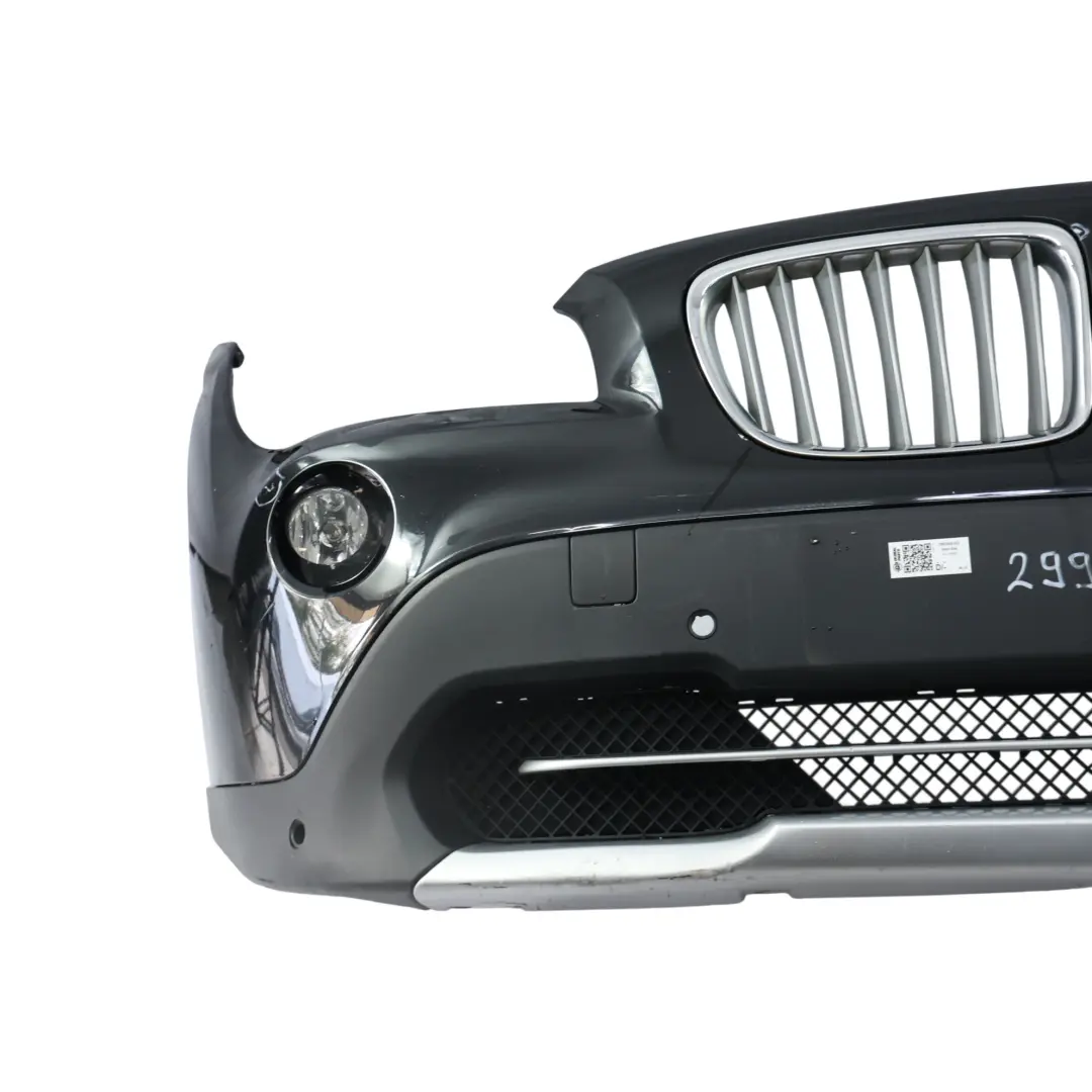 BMW X1 E84 Front Bumper Cover PDC Panel Black Sapphire Metallic - 475 - SKU 2993565-BS - Part number 2993565