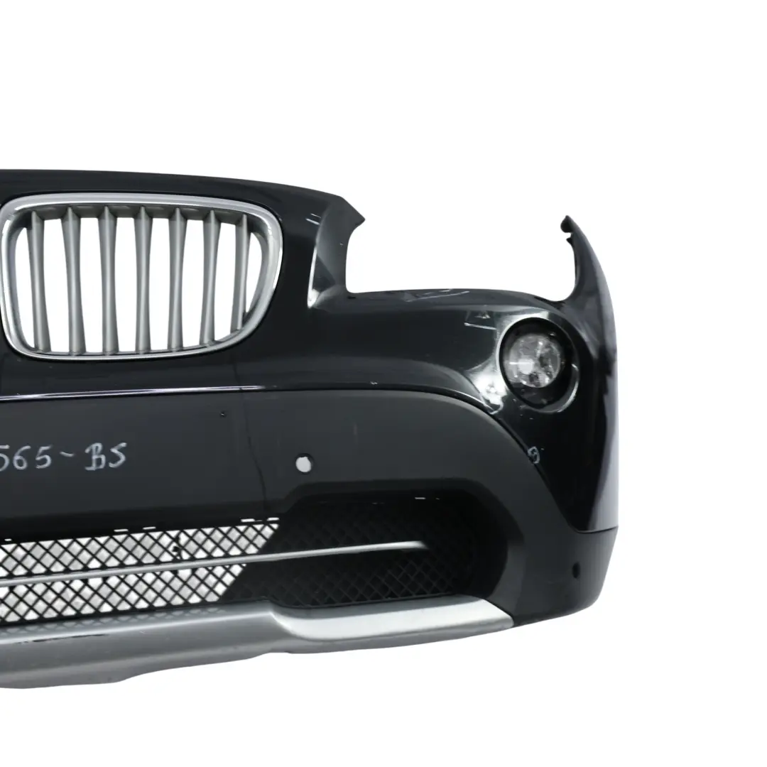 BMW X1 E84 Zderzak Przedni PDC Black Sapphire Czarny Metalik - 475 - SKU 2993565-BS - Numer Części 2993565