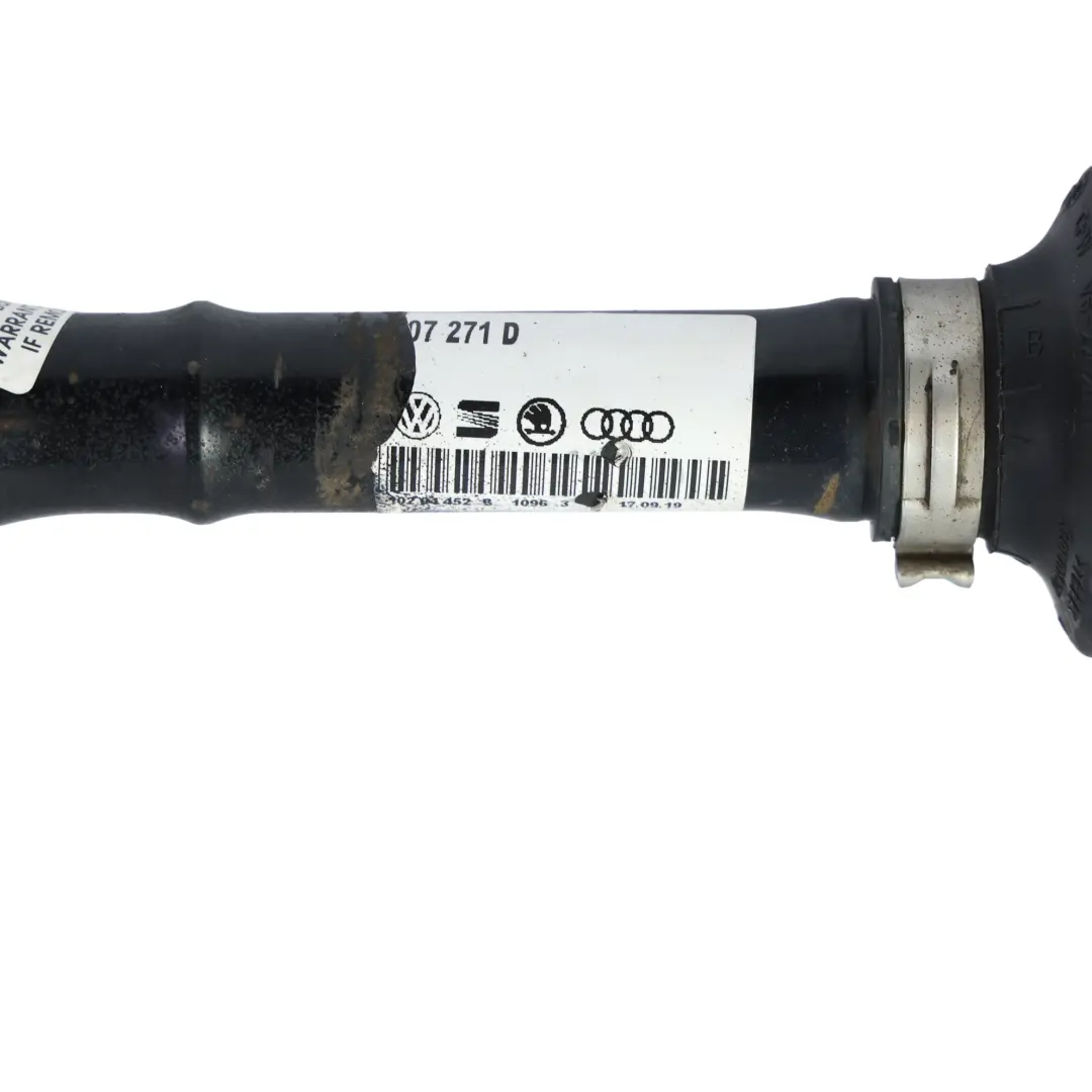 Volkswagen Amarok 2H Arbre Transmission 3.0D 8 Vitesses Automatique Avant Gauche - SKU 2H0407271D - Numéro de pièce 2H0407271D