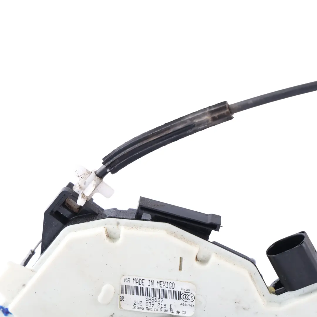 Volkswagen Amarok 2H Rear Door Lock Latch Locking Mechanism Left N/S - SKU 2H0839015D - Part number 2H0839015D
