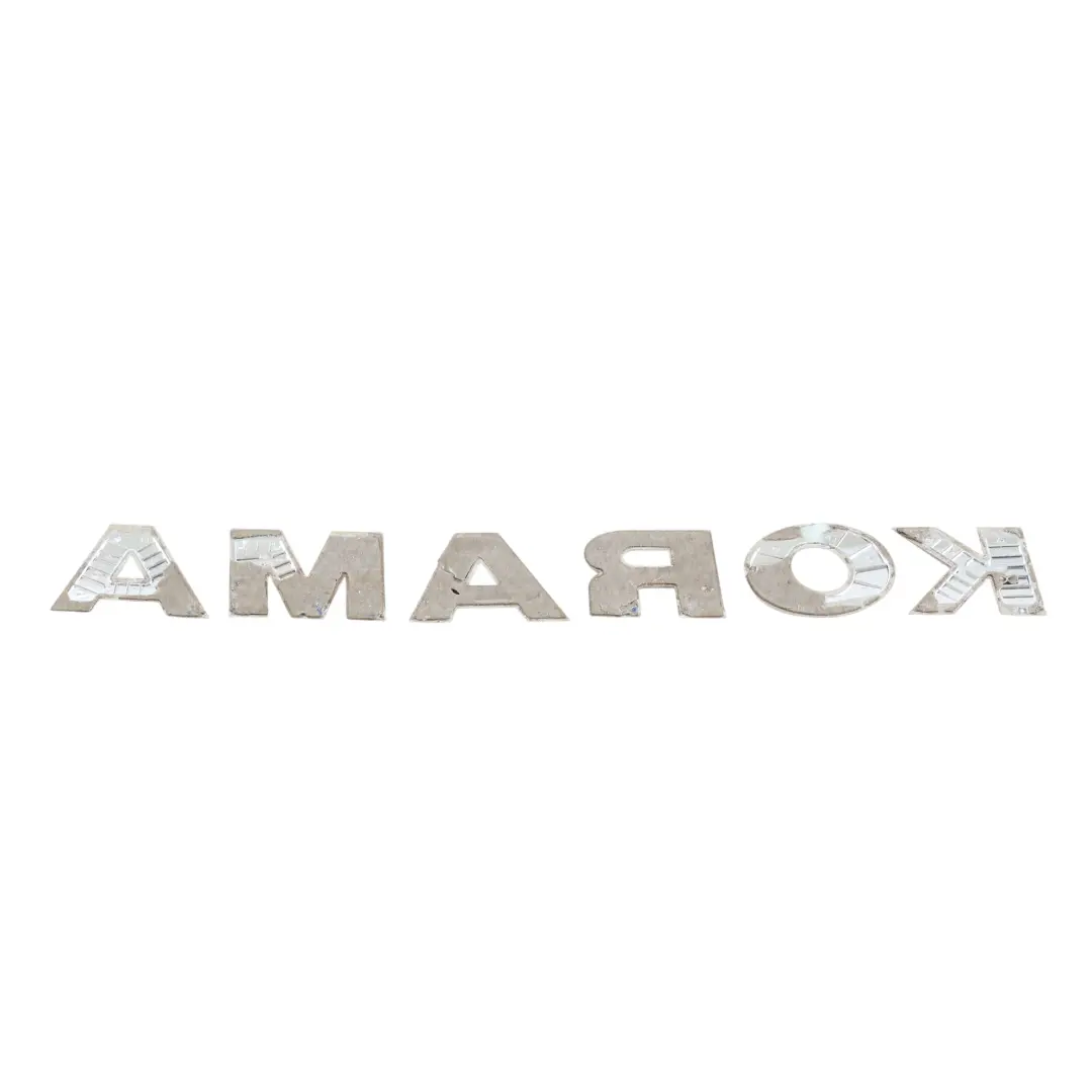 2H Rear Lettering Logo Emblem Amarok Chrom to Volkswagen Amarok with Part number 2H5853687 Volkswagen Amarok 2H Rear Lettering Logo Emblem Amarok Chrom - SKU 2H5853687 - Part number 2H5853687