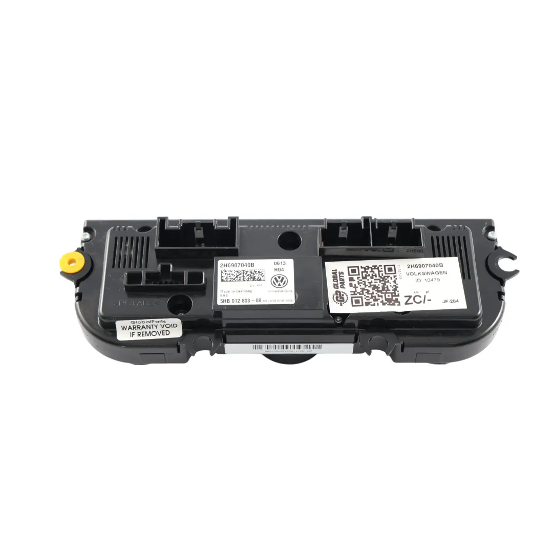 Volkswagen Amarok 2H Heater Control Unit HVAC A/C Button Switch - SKU 2H6907040B - Part number 2H6907040B